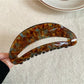 Beau - Vintage Half Circle Hollow Out Claw Clip