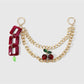 Keypus - Y2K Cherry Motif Chain Hanging Bag Charm