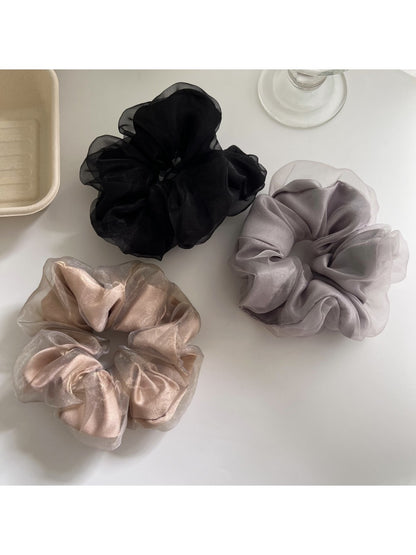 Gifty - Double Layer Mesh Scrunchie Hair Tie
