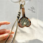 Keypus - Retro Heart Mirror Bag Charm Keychain