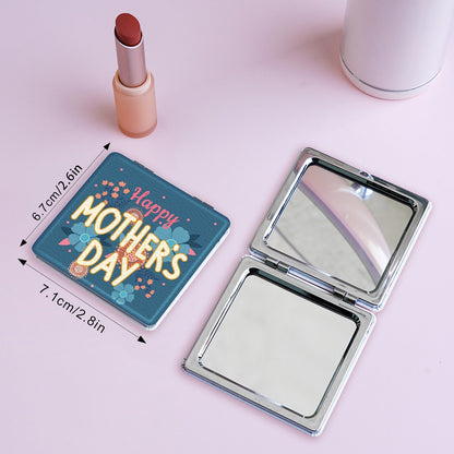 Mirroray - Decorative Foldable Pocket Glass Makeup Mirror