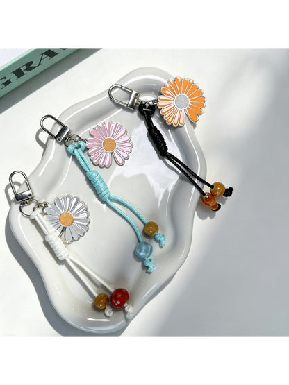 Keypus - Daisy Pendant Phone and Bag Charm Keychain