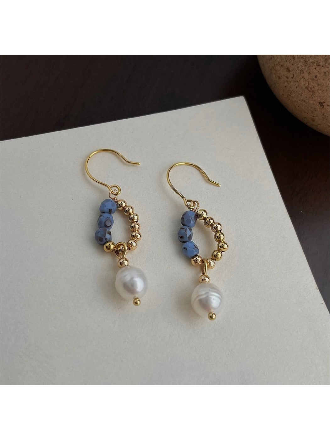 Earedge - Elegant Geometric Teardrop Earrings