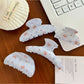 Beau - Sweet Plaid Bear Design Hair Claw Clip
