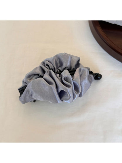 Beau - Polyester Blend Pleated Banana Clip