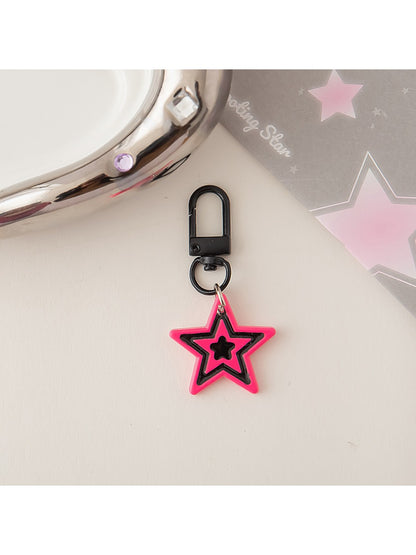 Keypus - Sweet-Cool Star Pendant Keychain