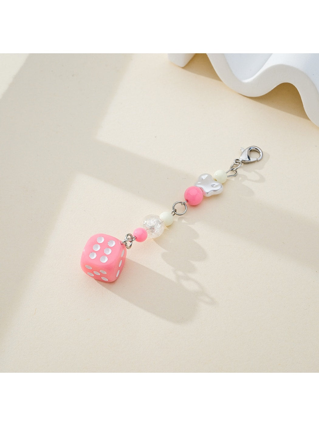 Keypus - Playful Dice Phone and Bag Charm Keychain