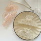 Close-up of Beau semi circular hair claw clip showing smooth finish