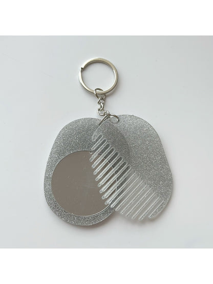 Keypus - Multi Functional Mirror Comb Keychain