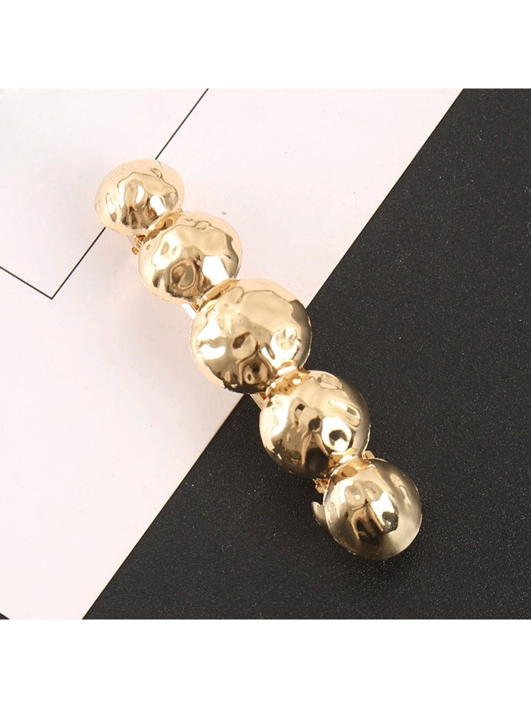 Beau - Artistic Textured Glossy Hair Clip