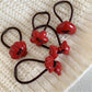 Gifty - Cute Red Fashion Hair Tie