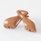 Beau - Solid Color Large Crossed Design Claw Clip