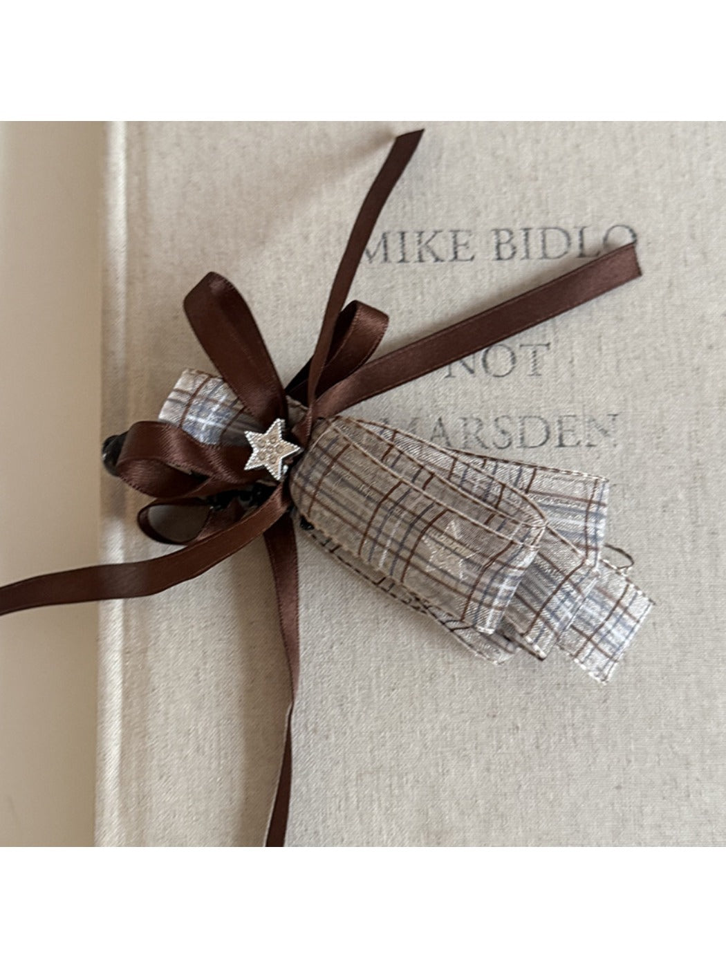 Beau - Plaid Bow Banana Clip