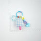 Keypus - Cute Love Grid Keychain