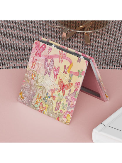 Mirroray - Pink Butterfly Makeup Mirror