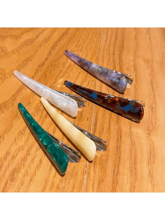 Beau - Simple Retro Acetate Hair Clip