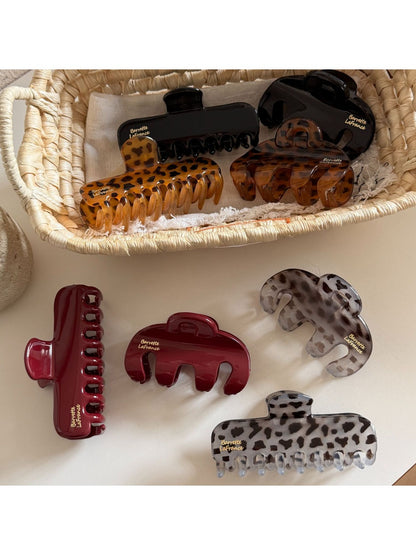 Beau - Versatile Leopard Print Hair Clip