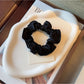 Gifty - Satin Finish Ruffle Fabric Scrunchie