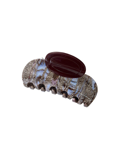 Beau - Retro Elegant Minimalist Acetate Hair Clip