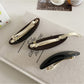 Beau - Brown Oval Hair Clip