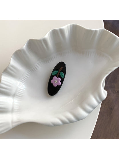 Beau - Elegant Oval Acetate Hair Clip