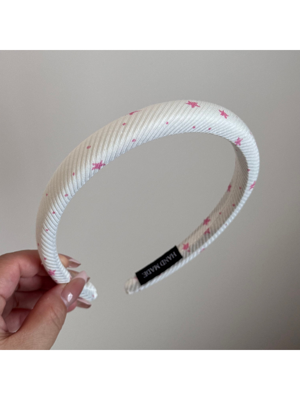 Gifty - Satin Finish Printed Raised Profile Headband