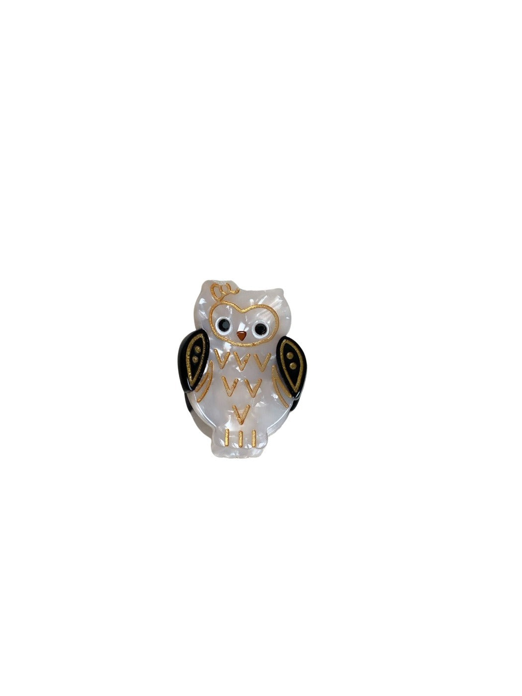 Beau - Cute Owl Shaped Acetate Hair Clip