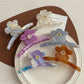 Beau - Flower Shaped Acetate Hair Claw Clip