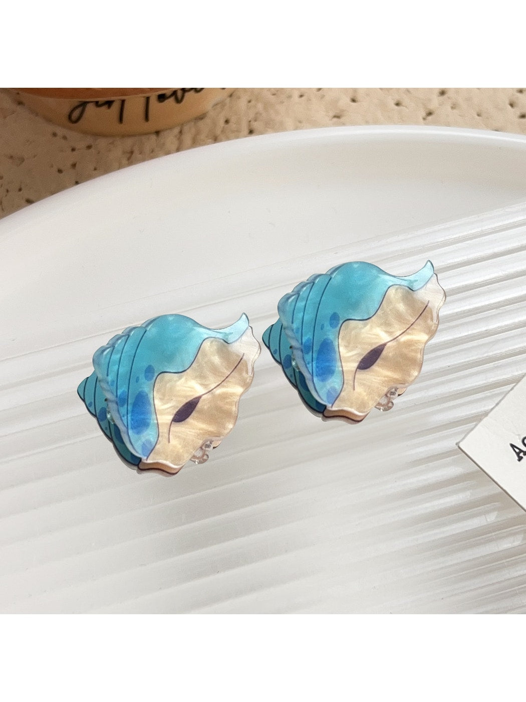 Beau - Cute Acrylic Sea Motif Cartoon Claw Clip