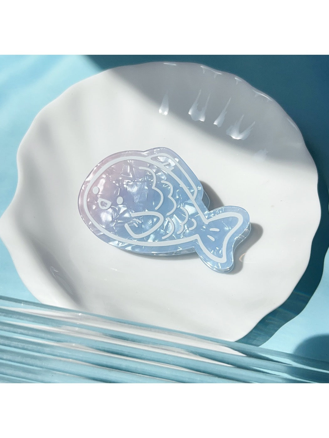Beau - Blue Ocean Series Hair Clip