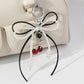 Keypus - Sweet Cherry Bow Beaded Keychain