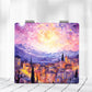 Mirroray - Portable Scenic Print Compact Folding Mirror