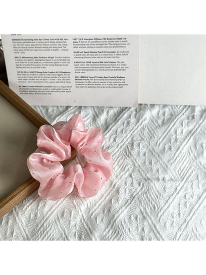Gifty - Fluffy Decorative Polyester Scrunchie