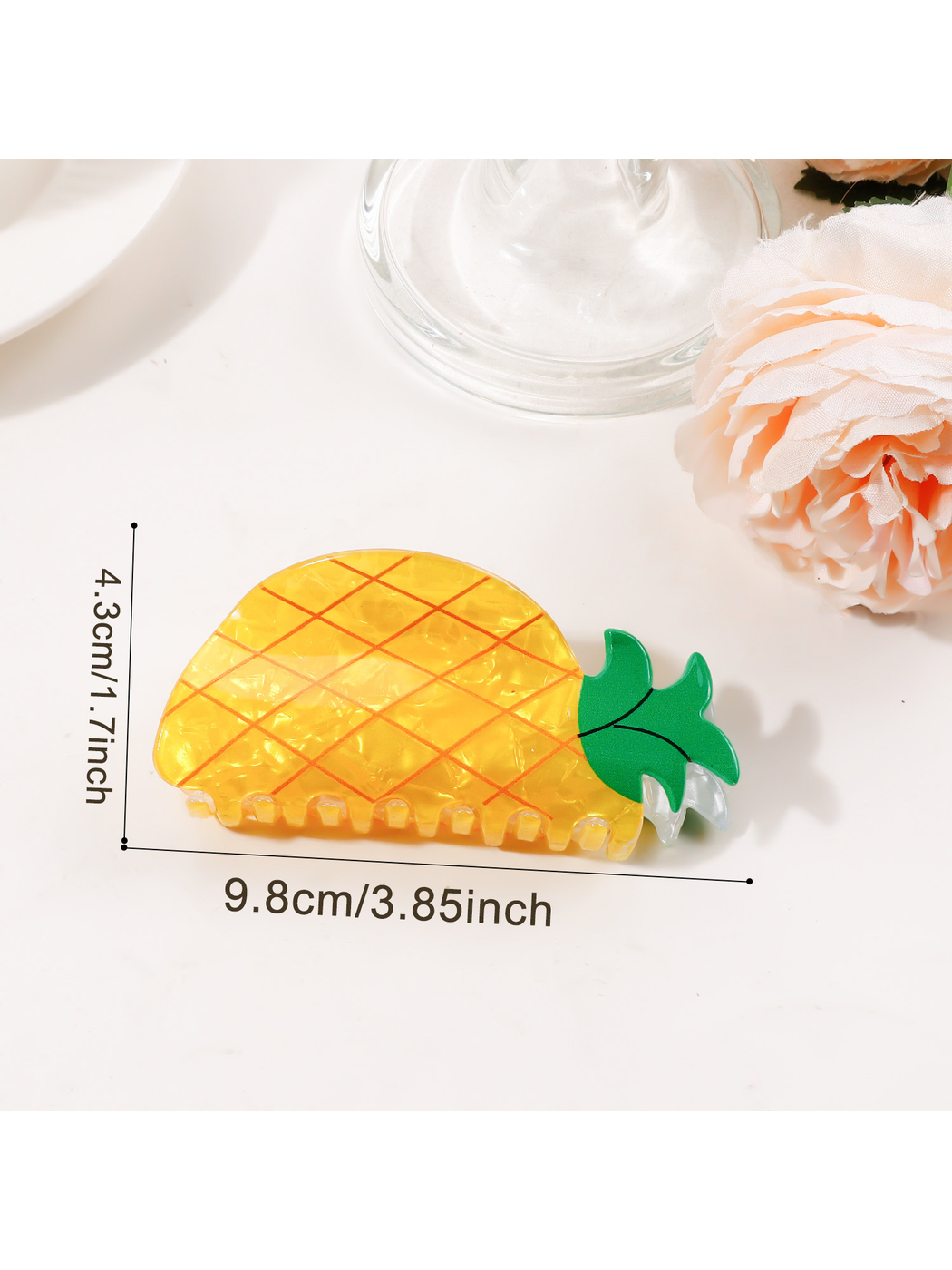 Beau - Glossy Fruit Shape Sweet Style Claw Clip