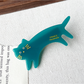 Beau - Modern Minimal Cat Acetate Duckbill Hair Clip