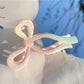 Beau - Gradient Plastic Square Shape Claw Clip