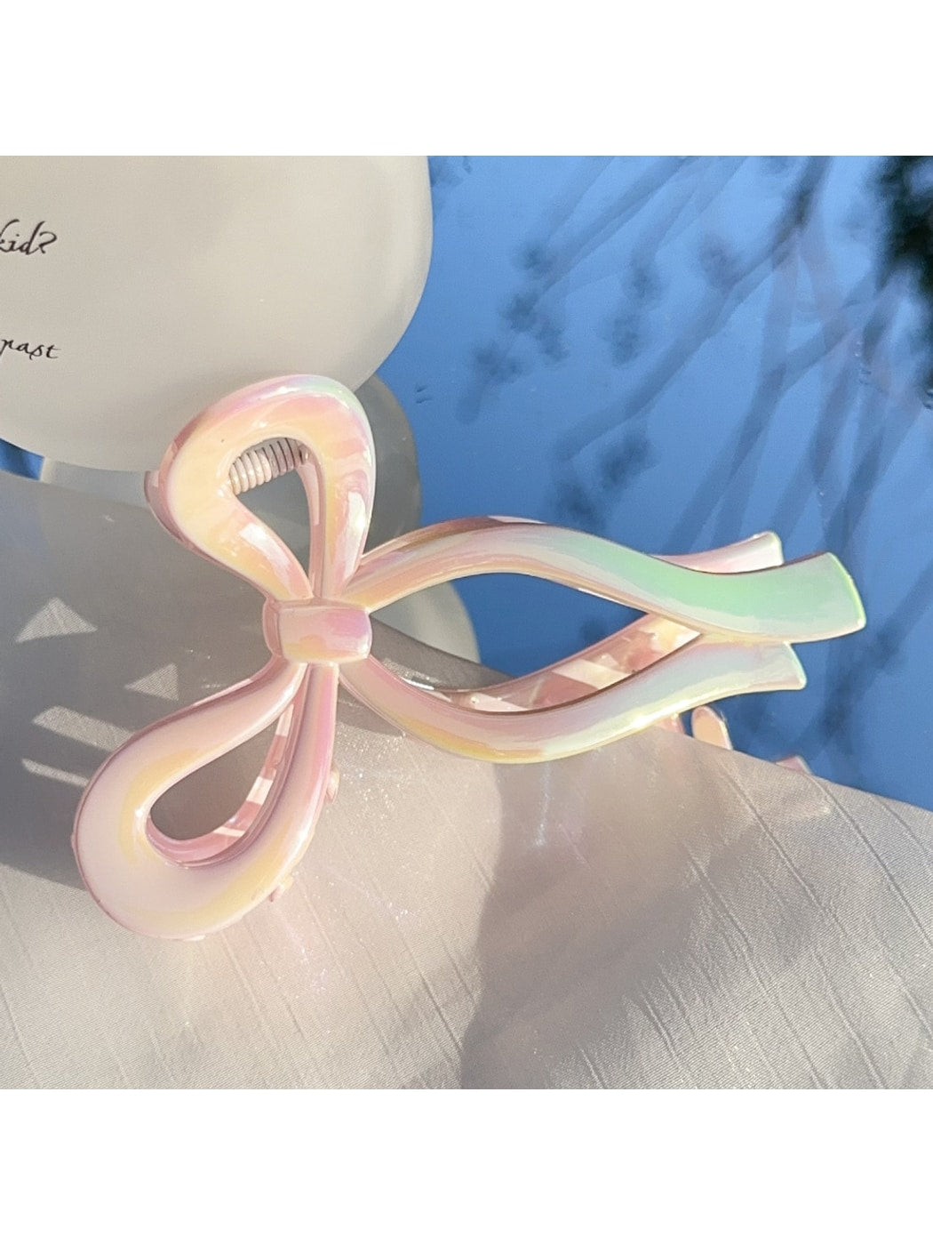Beau - Gradient Plastic Square Shape Claw Clip