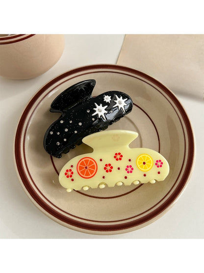 Beau - Cute Patterned Hair Claw Clip