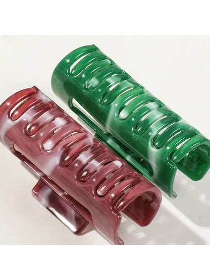 Beau - Round Edge Square Hair Clips