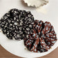 Gifty - Dark Floral Pattern Scrunchie