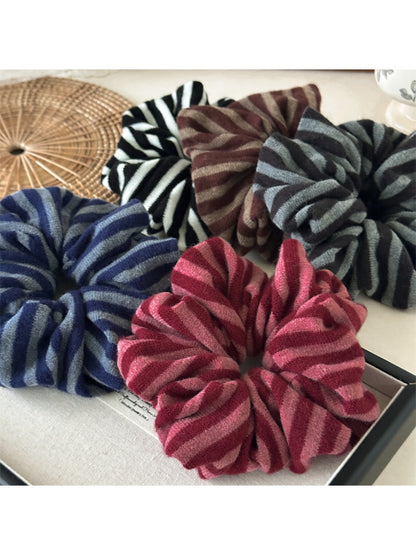 Gifty - Sweet Soft Striped Hair Ties