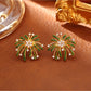 Earedge - Sparkling Firework Shaped Stud Earrings