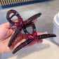 Beau - Vintage Crisscross Heart Hair Claw