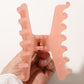 Beau - Women's T Shaped PS Alloy Claw Hair Clip