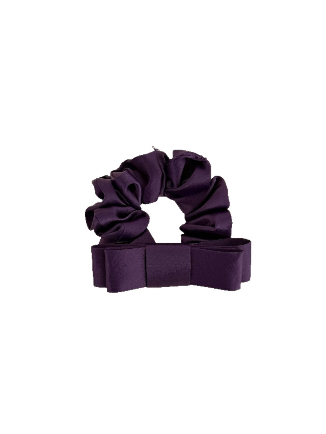 Gifty - Bow Detail Satin Scrunchie