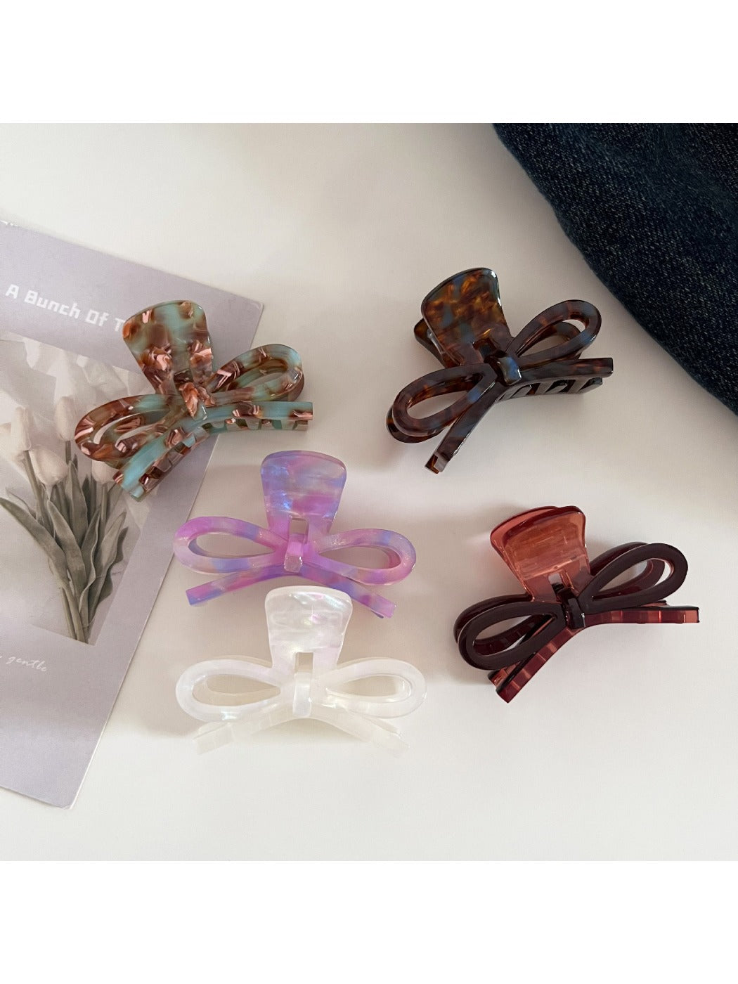 Beau - Vintage Style Butterfly Hair Claw Clip