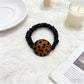 Gifty - Leopard Print Coil-Shaped Hair Tie