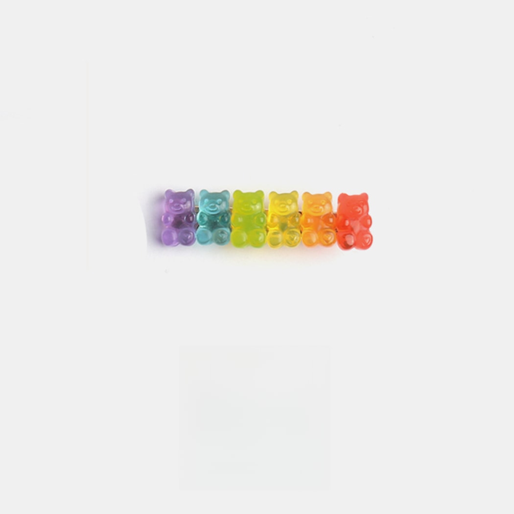 Beau - Cute Gummy Bear Glossy Hair Clip