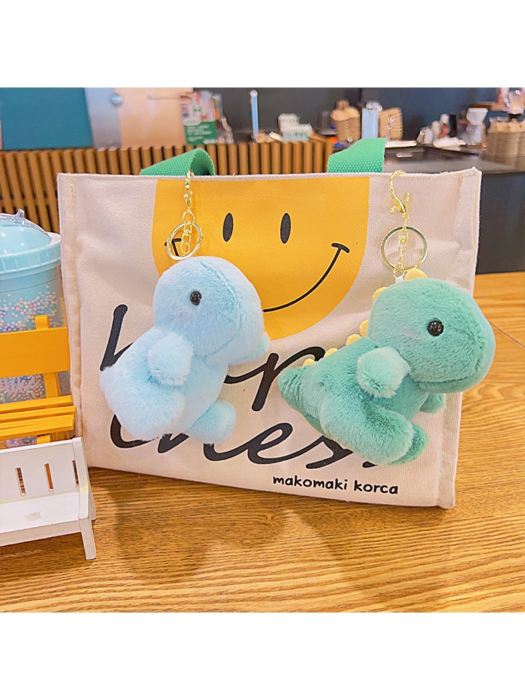 Keypus - Cute Cartoon Dinosaur Keychain