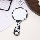 Mirroray - Small Round Mirror With Acetic Acid Handle
